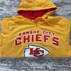 Officially Licensed NFL Kansas City Chiefs Brand New Reversible Jacket Sz L XMAS